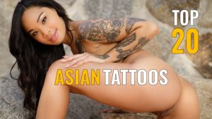 Asian pornstars with tattoos